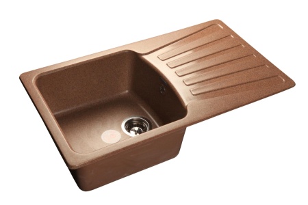 Кухонная мойка GranFest STANDART S-850L терракот