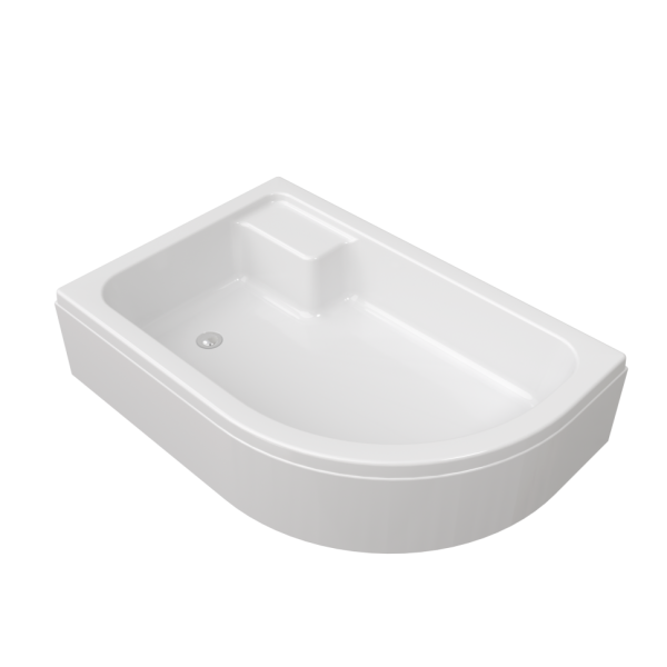 Поддон душевой Triton 120х80 средний (ПД18) левый