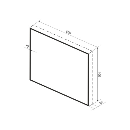 Зеркало с фоновой LED-подсветкой Wellsee 7 Rays' Spectrum 172200800