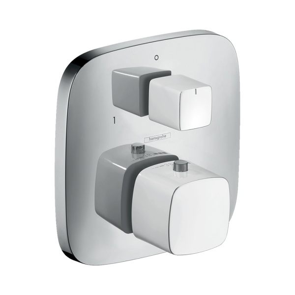 Hansgrohe PuraVida Термостат с запорным/переключающим вентилем скрытого монтажа хром 15771000