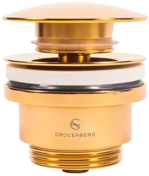 Донный клапан для раковины Grocenberg GB106 Золото