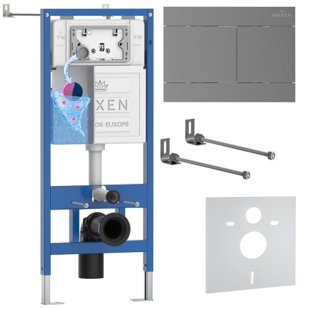 Комплект 4 в 1 RoxenBath StounFix Dual Fresh 868405
 (состоит из: 710200, Velar 420300GM)