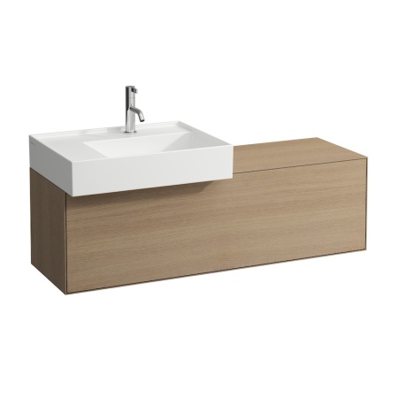 Подвесная раковина Kartell by laufen 60х46х12 см, без перелива и отверстия для смесителя, SaphirKeramik 8.1033.4.000.112.1