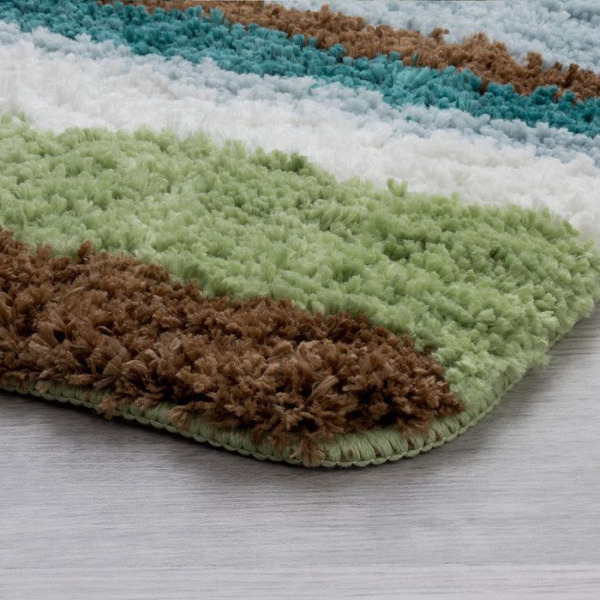 Коврик для ванной комнаты, 50х80 см, микрофибра, IDDIS MID199M raguza fields