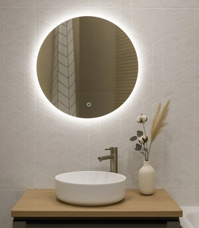 Зеркало EMZE Led D60 (c подсветкой)