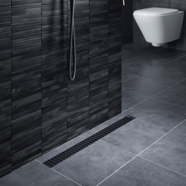 Душевой лоток TIMO Drain System DS230107/03, черный