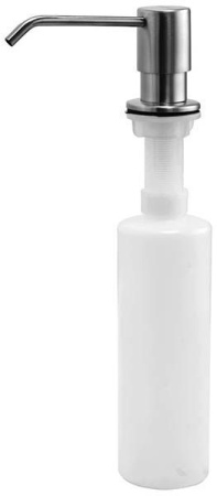 Кухонная мойка Roxen Vespa 60х50 правая, с коландером и дозатором, сатин 560230-60R