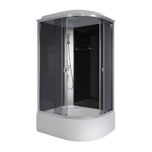 Душ.каб. Niagara Eco E110/80/40L/TN/BK (1100х800х1950) 4 места
