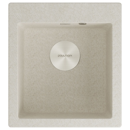 Мойка KANTE 45, IT-GRANIT, PM104651-BE, бежевый, 460х510 мм, Paulmark