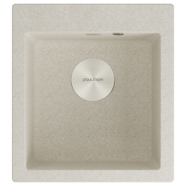 Мойка KANTE 45, IT-GRANIT, PM104651-BE, бежевый, 460х510 мм, Paulmark