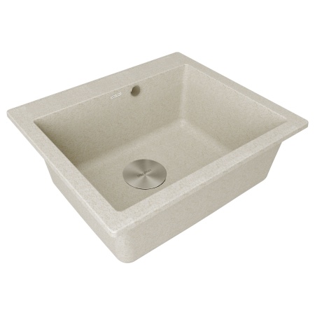 Мойка KANTE 60, IT-GRANIT, PM106052-BE, бежевый, 600х520 мм, Paulmark