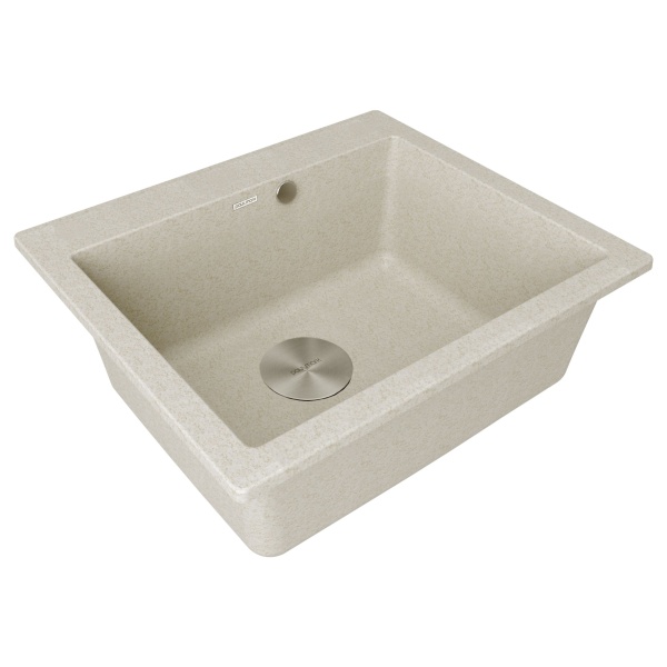 Мойка KANTE 60, IT-GRANIT, PM106052-BE, бежевый, 600х520 мм, Paulmark