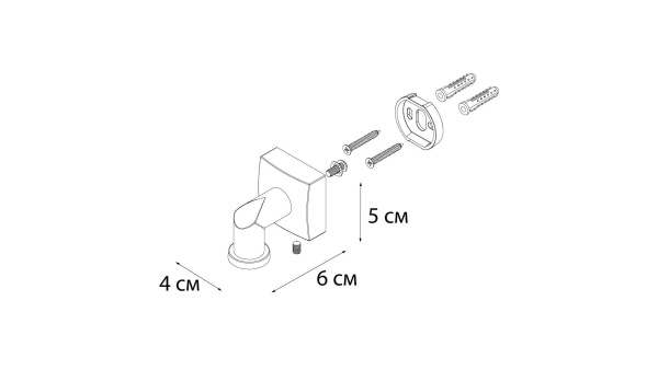 Мыльница магнит Fixsen Kvadro FX-61309A