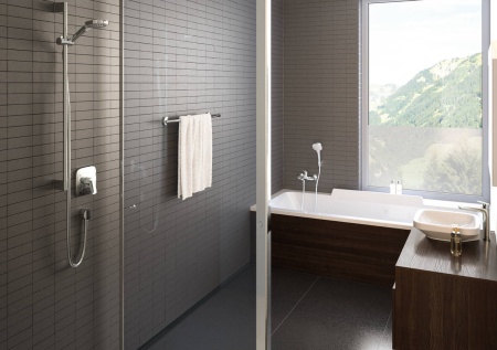 Hansgrohe Fixfit шланговое подсоединение черный матовый 27454670