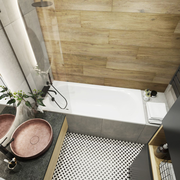 Акриловая ванна Lavinia Boho Biore 170x70 35010070