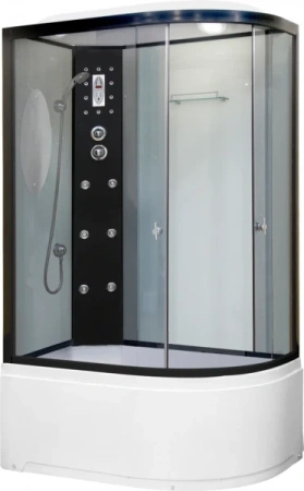 Душевая кабина Niagara Ultra NG-1910-01L 120х80х220, высокий поддон 48 см, стекло тонированное