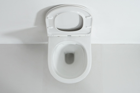 Orange Y01100w унитаз подвесной безободковый, с микролифтом