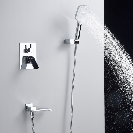 Душевая система встраиваемая Shevanik S4035, хром