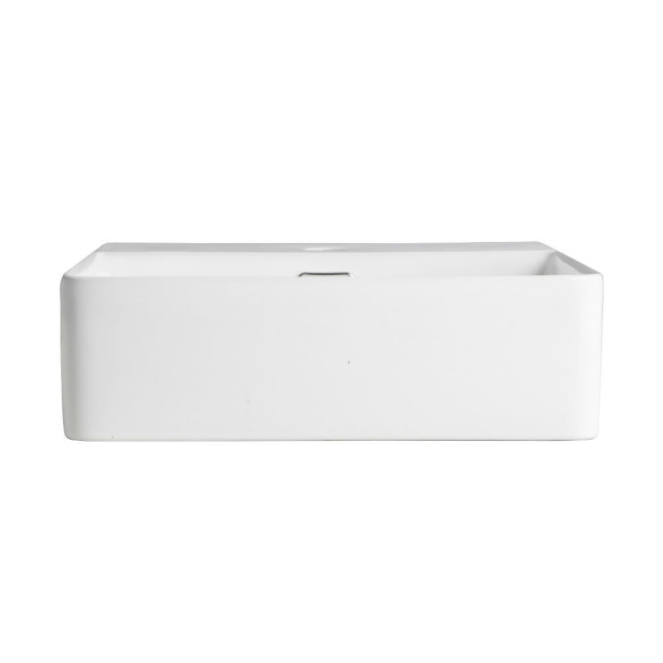 Orange RA04405W раковина накладная белая глянцевая, санфарфор