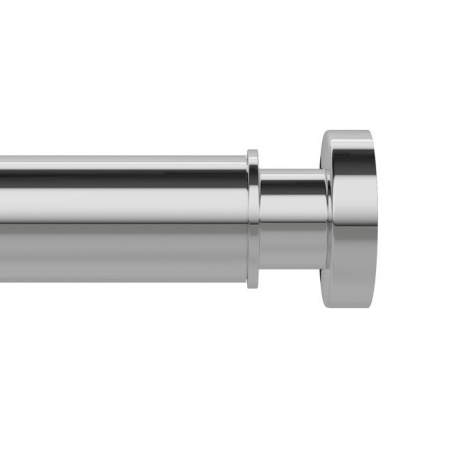 Карниз для ванной комнаты IDDIS 110-200 см глянцевый хром 030A200I14