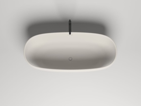 Ванна отдельностоящая Salini GRECA 180x80 покраска по RAL полностью, S-Stone, матовый 103121MF