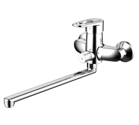 Смеситель для ванны Bravat LOOP F6124182CP-02L-RUS, хром
