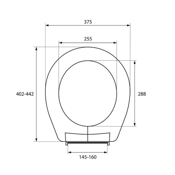 Сиденье для унитаза Milardo PP Seat Cover полипропилен 010PP00M31