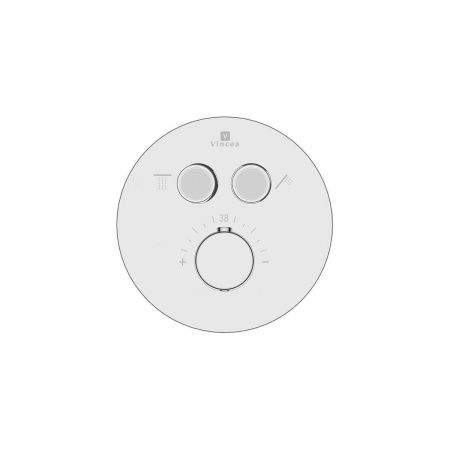 Встраиваемый смеситель для душа Vincea VSCV-322T-MCH двухфункциональный, термостатический, хром