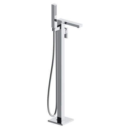 535000000 Gala Смеситель для ванны и душа AM.PM, отдельностоящий, с ручным душем и шлангом, хром