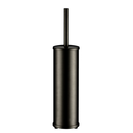 K-1027GUN METAL Щетка для унитаза напольная