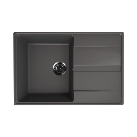 Кухонная мойка Ulgran Quartz Prima 750-09, мокрый асфальт