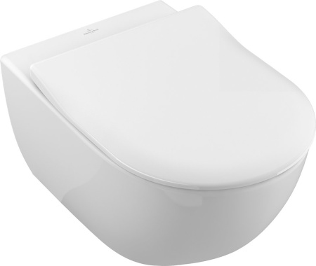Крышка-сиденье Villeroy&Boch Subway 2.0 быстросъемное (SoftClose) 9M78S101