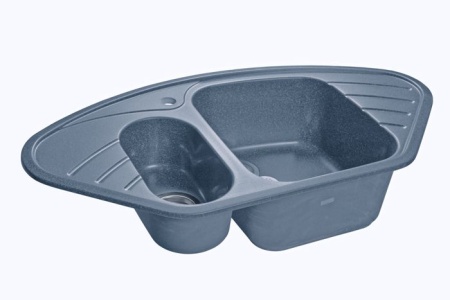 Кухонная мойка GranFest CORNER C-960E графит