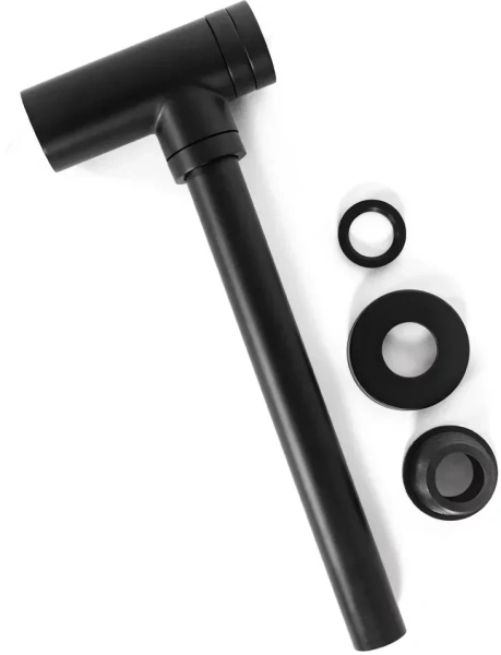 Сифон для раковины Hansberge H175 Черный матовый