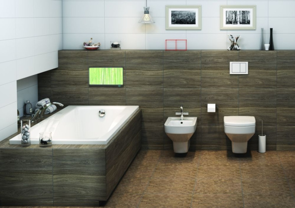 Акриловая ванна с каркасом Cersanit ZEN 170x85 63355 + K-RW-ZEN*170n