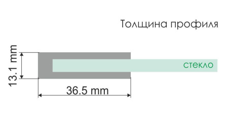 Душевая дверь WasserKRAFT Vils 56R13