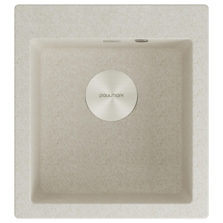 Мойка KANTE 45, IT-GRANIT, PM104651-BE, бежевый, 460х510 мм, Paulmark