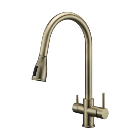 Смеситель для кухни LANGE, бронза, La214212-BR, Paulmark