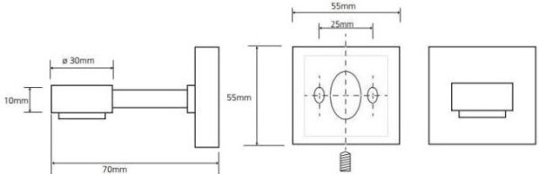 Мыльница для ванной Bemeta Beta 132108202