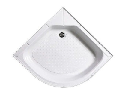 Душевая кабина без крыши Мономах Б/К 80/24 С МЗ, 800х800х2060, полукруг