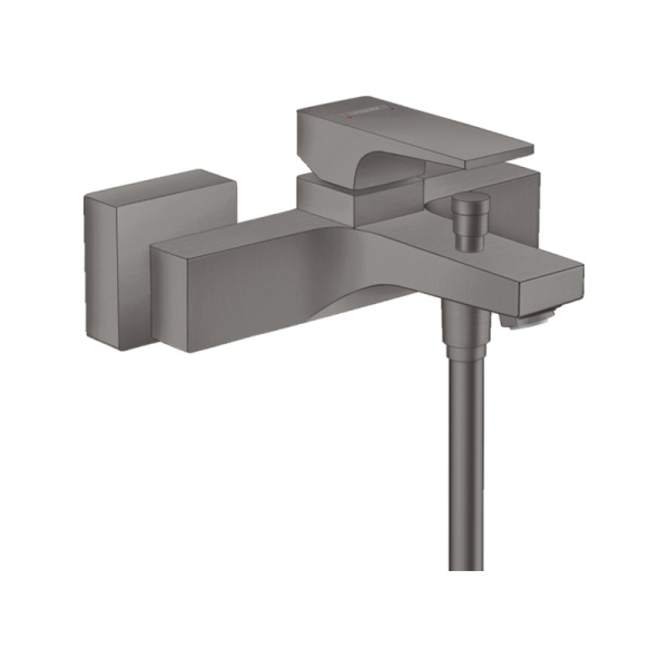 Hansgrohe Metropol Смеситель для ванны однорычажный внешнего монтажа с рычажной рукояткой белый матовый 32540700