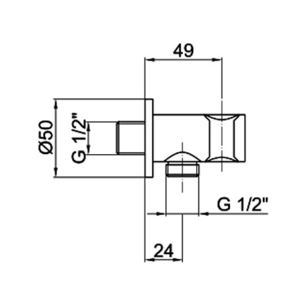 Шланговое подключение Webert Comfort AC0478980