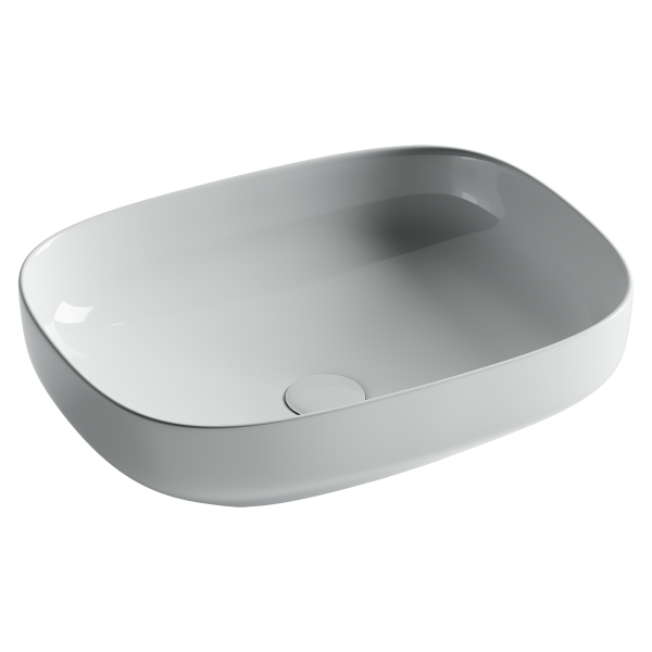 Умывальник Ceramicanova чаша накладная прямоугольная Element 600x380x150мм