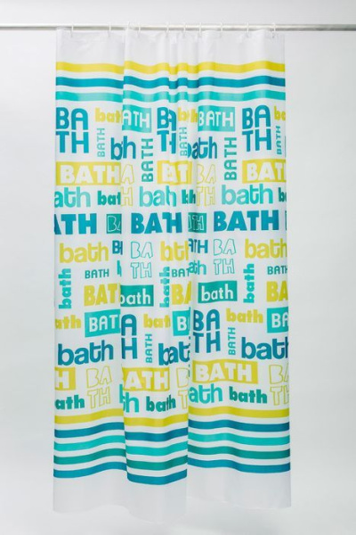 Штора для ванной комнаты 200х180 IDDIS Basic B19P218i11