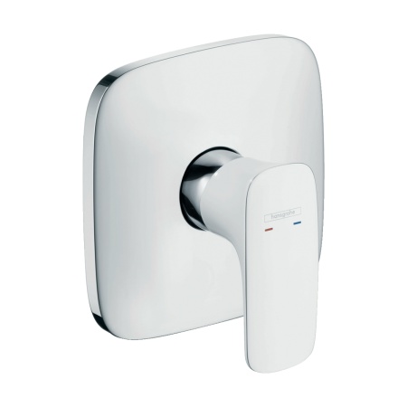 Hansgrohe PuraVida Смеситель для душа однорычажный СМ хром-белый матовый 15665400