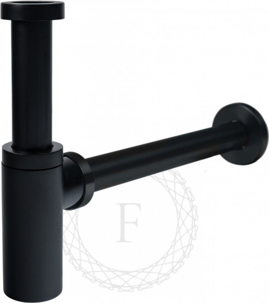 Сифон для раковины FILARETE FL70 (Черный матовый)