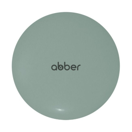 Накладка на слив для раковины ABBER AC0014MCG светло-зеленая матовая, керамика