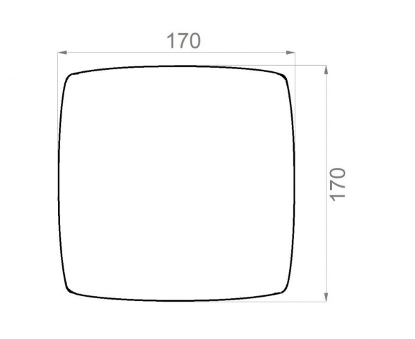 Накладка BETTOSERB, нержавеющая сталь, 110150SS