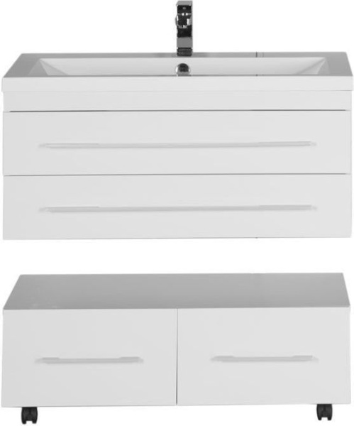 Тумба под раковину Aquanet Нота 90 белый