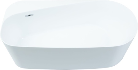 Акриловая ванна Allen Brau Priority 1 170x80 2.31001.21 белый матовый